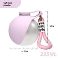 Matte Pink Pet Water Bottle